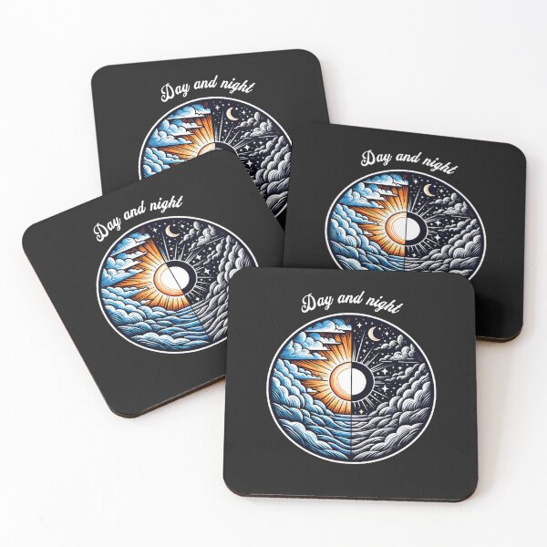 Item preview, Day and night. Design with a meaningful saying in English designed and sold by Pflugart.