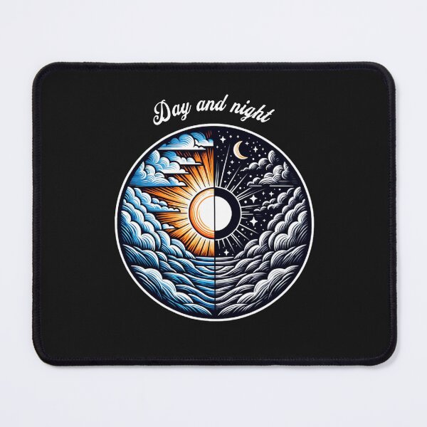 Item preview, Day and night. Design with a meaningful saying in English designed and sold by Pflugart.