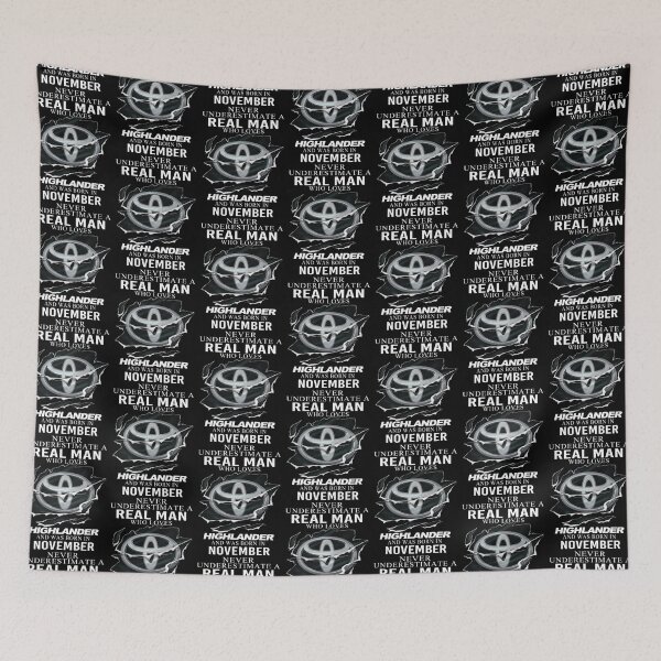 Item preview, Toyota Highlander Man - November designed and sold by Henri5Lindgren.