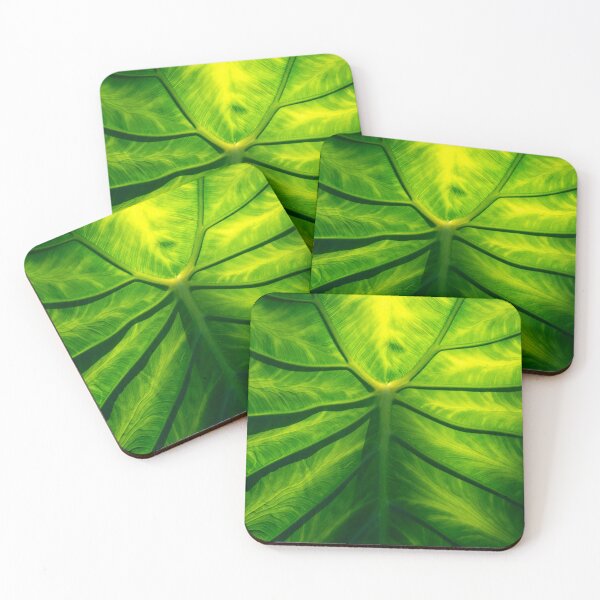 Item preview, Boldly Viridescent Giant Elephant Ear Tropical Leaf designed and sold by Georgia Mizuleva.