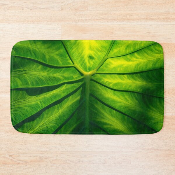 Item preview, Boldly Viridescent Giant Elephant Ear Tropical Leaf designed and sold by Georgia Mizuleva.