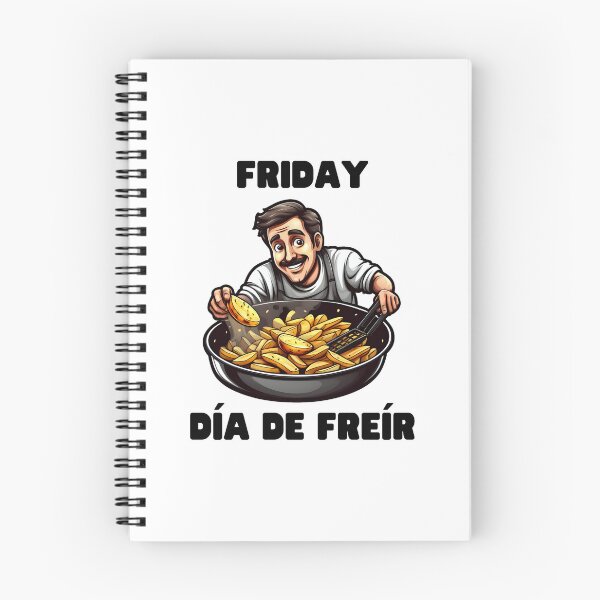 Item preview, Friday Día de freír designed and sold by Inspyralia.