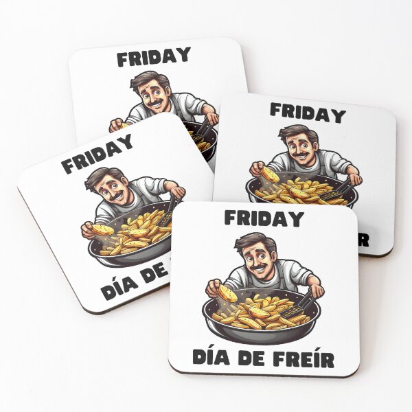Item preview, Friday Día de freír designed and sold by Inspyralia.