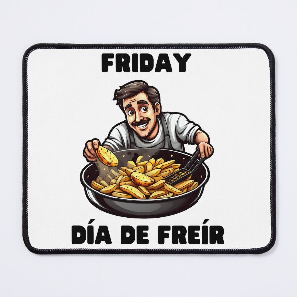 Item preview, Friday Día de freír designed and sold by Inspyralia.