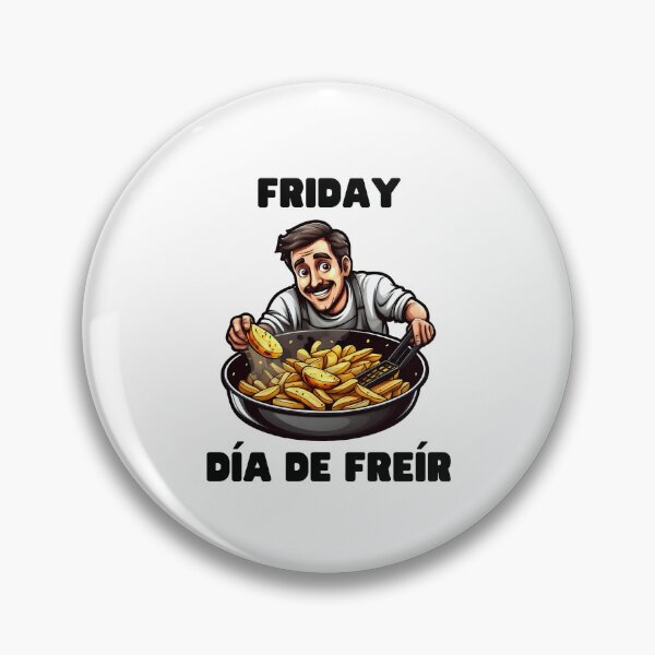 Item preview, Friday Día de freír designed and sold by Inspyralia.