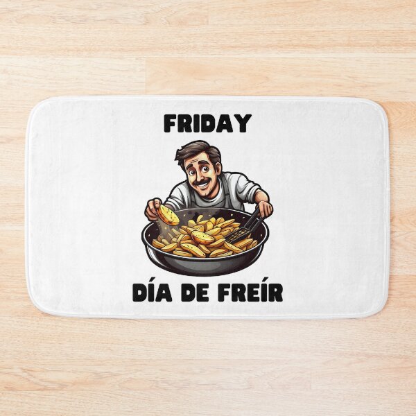 Item preview, Friday Día de freír designed and sold by Inspyralia.