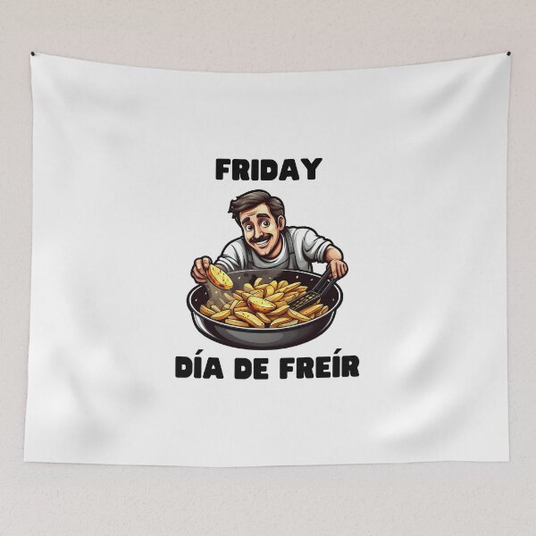 Item preview, Friday Día de freír designed and sold by Inspyralia.