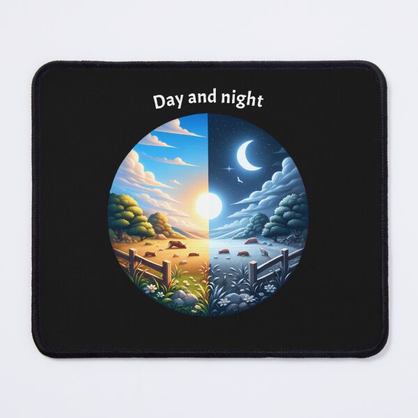 Item preview, Day and night. Design with a meaningful saying in English designed and sold by Pflugart.