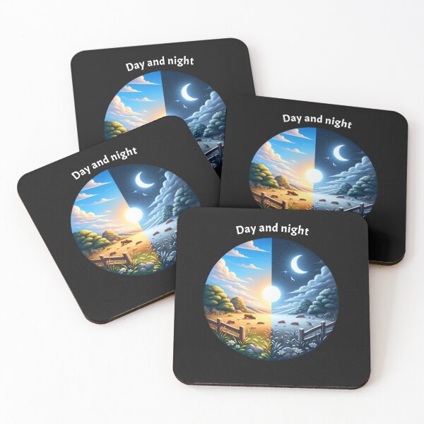 Item preview, Day and night. Design with a meaningful saying in English designed and sold by Pflugart.