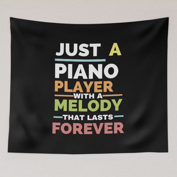 Item preview, Just a piano player with a melody that lasts forever designed and sold by annoying-shirts.