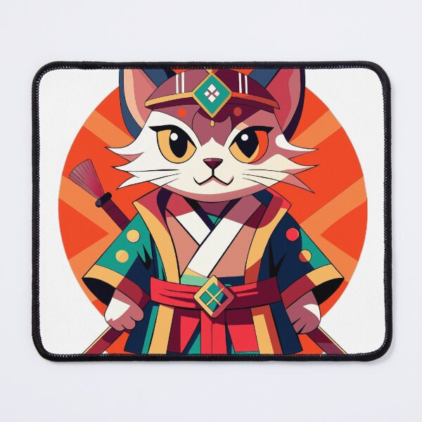 Item preview, samurai cat designed and sold by Arextr.