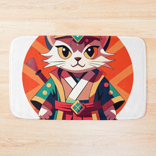 Item preview, gato samurái designed and sold by Arextr.