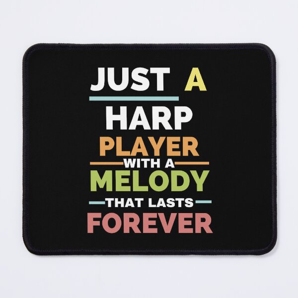 Item preview, Just a harp player with a melody that lasts forever designed and sold by annoying-shirts.