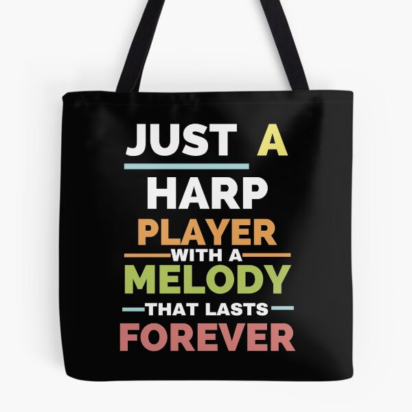 Item preview, Just a harp player with a melody that lasts forever designed and sold by annoying-shirts.
