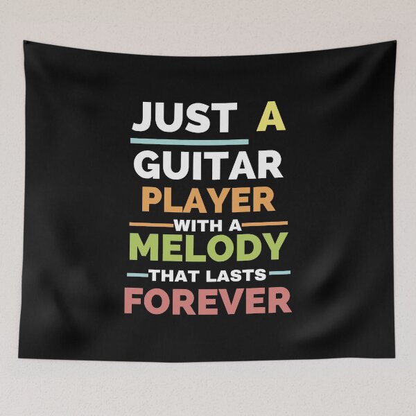 Item preview, Just a guitar player with a melody that lasts forever designed and sold by annoying-shirts.