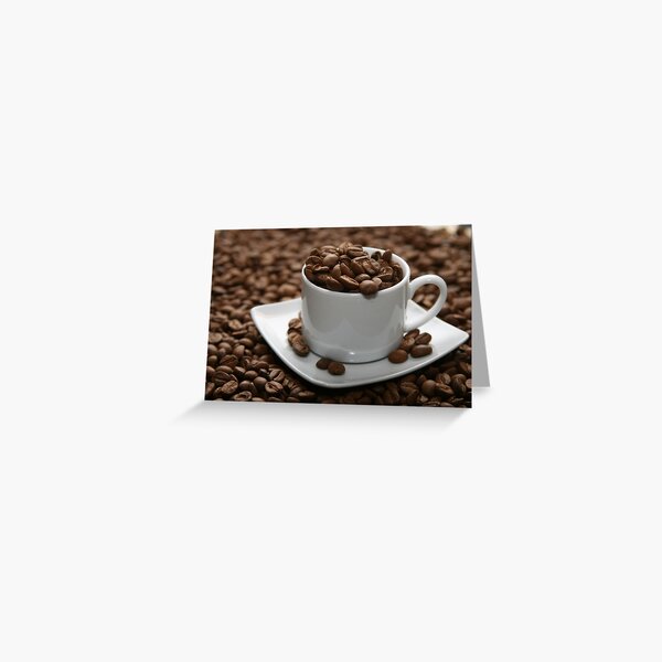 Coffee To Go Greeting Card