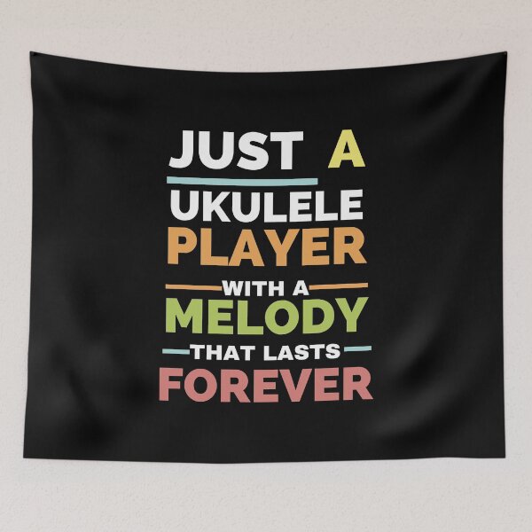Item preview, Just an ukulele player with a melody that lasts forever designed and sold by annoying-shirts.