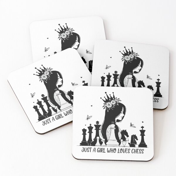 Item preview, Just A Girl Who Loves Chess designed and sold by teedory.
