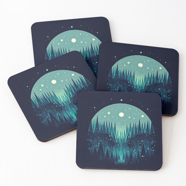 Item preview, Enchanted Night in the Ancient Forest designed and sold by SunkenCost.