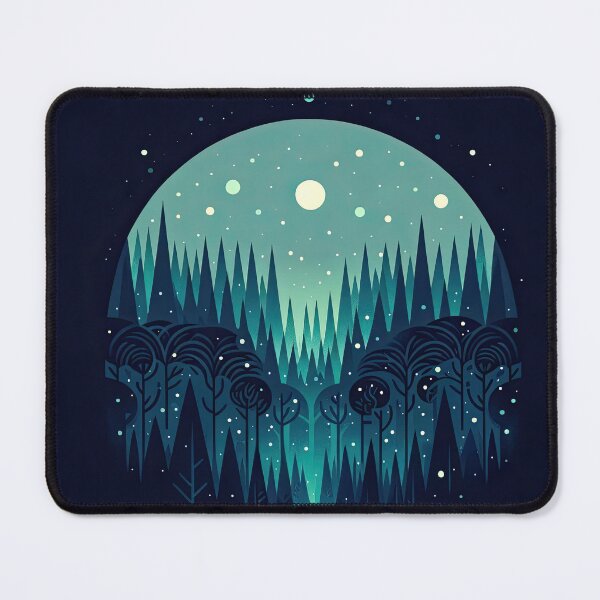 Item preview, Enchanted Night in the Ancient Forest designed and sold by SunkenCost.