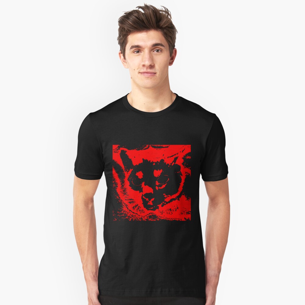 Black Cat 3 Slim Fit T-Shirt