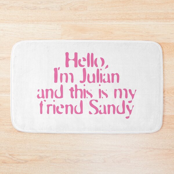 Item preview, Hello, I'm Julian and this is my friend Sandy - BONA T-Shirt - Hot Pink designed and sold by SorryFrog.