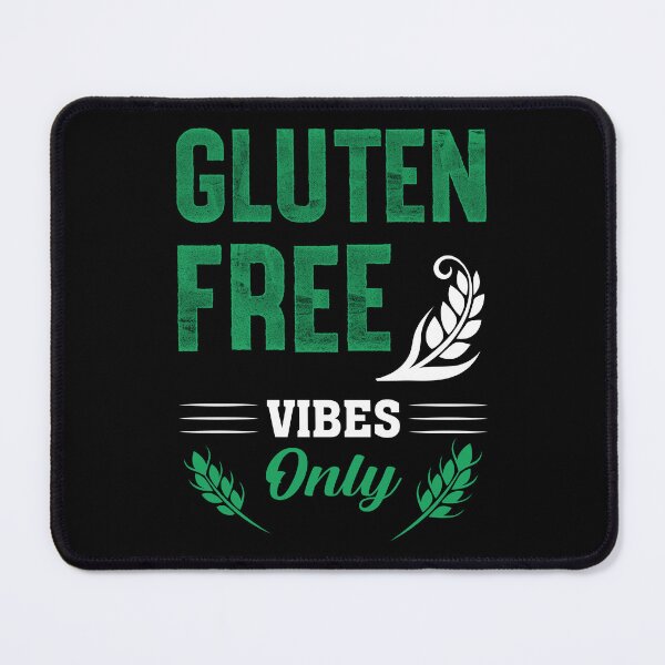 Item preview, "Gluten-free vibes only" t shirt design designed and sold by MyGluteesFree77.