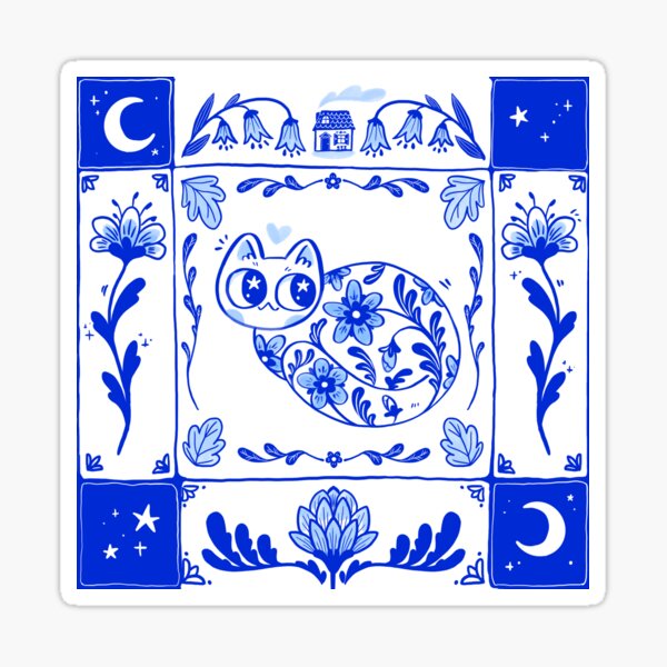 Item preview, Porcelain cat designed and sold by hellocloudy.