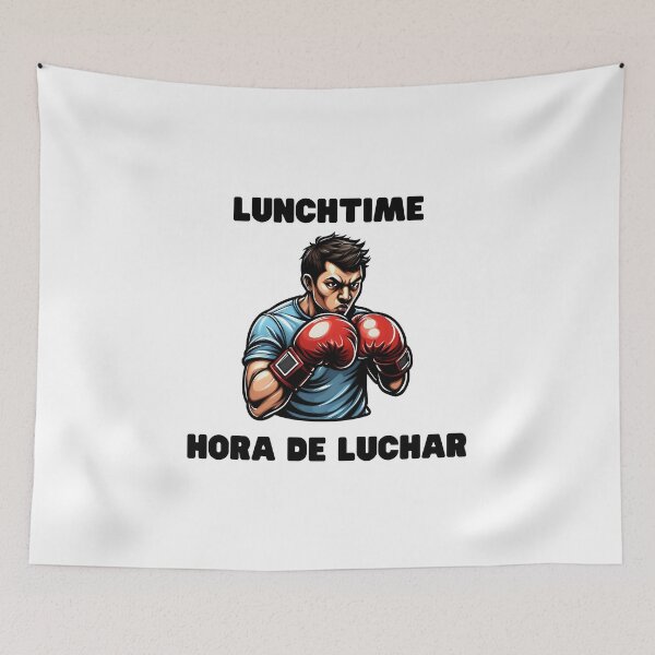Item preview, Lunchtime Hora de luchar designed and sold by Inspyralia.