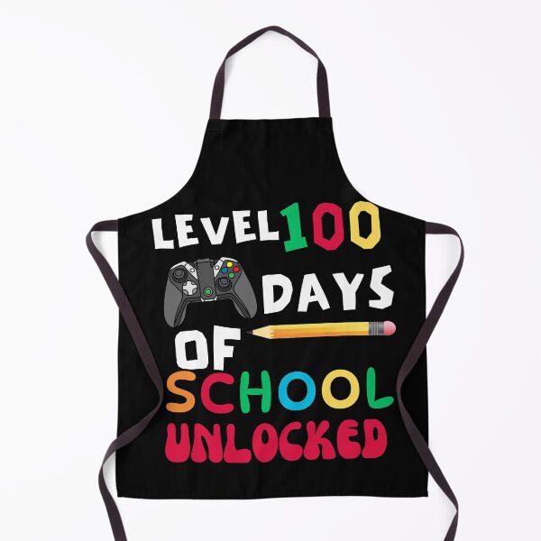 Item preview,  Level 100 Days Of School Unlocked , Level 100 Days of School Completed , Happy 100 Days of School , 100 Days Video Game , 100 Days Gamer Boys designed and sold by Creativedsigna.