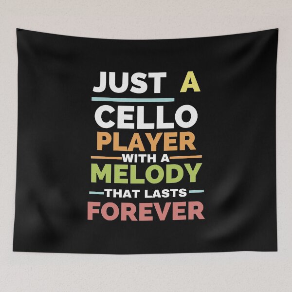 Item preview, Just a cello player with a melody that lasts forever designed and sold by annoying-shirts.