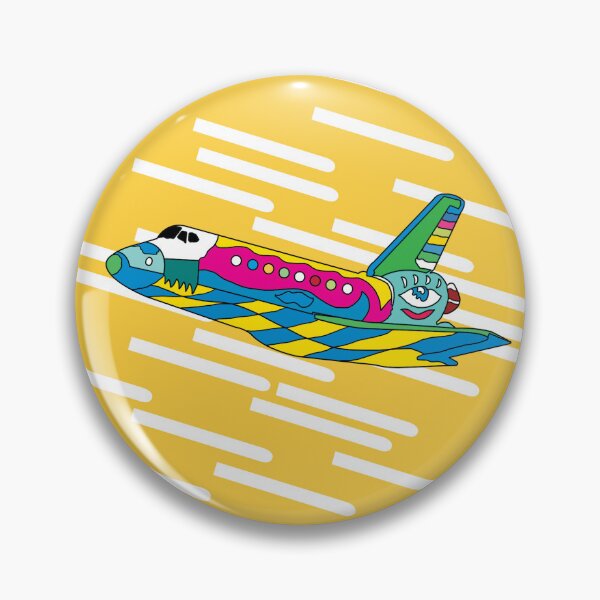 Item preview, Yellow Space Shuttle designed and sold by ManicMinotaur.
