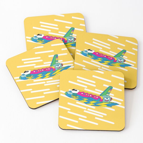 Item preview, Yellow Space Shuttle designed and sold by ManicMinotaur.