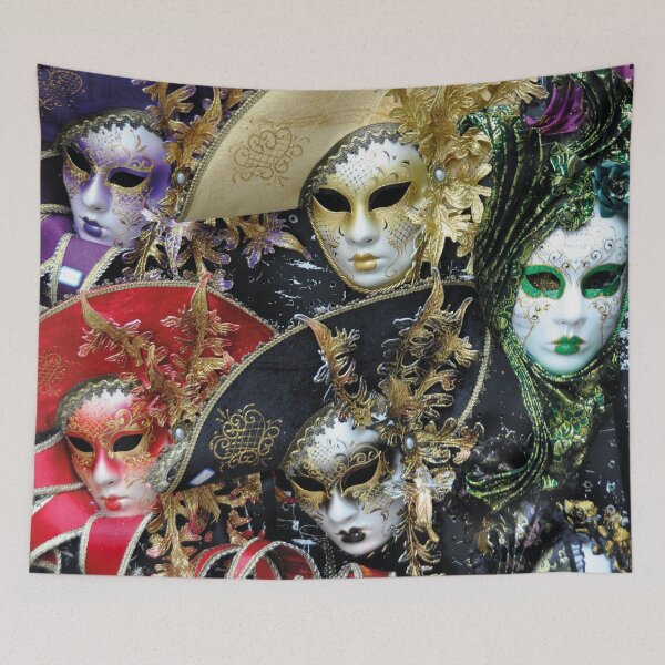 Item preview, traditional carnival masks, carnival designed and sold by Mauswohn.