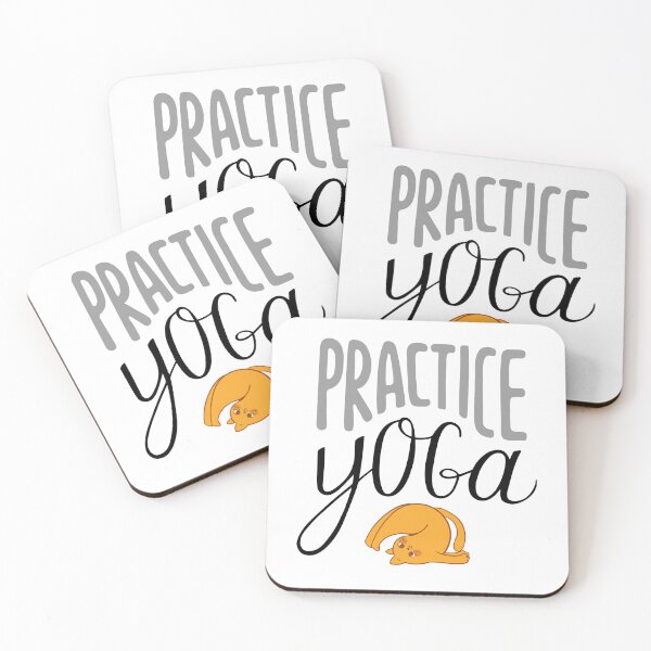Item preview, Practice yoga,yoga,cat designed and sold by HYF005.