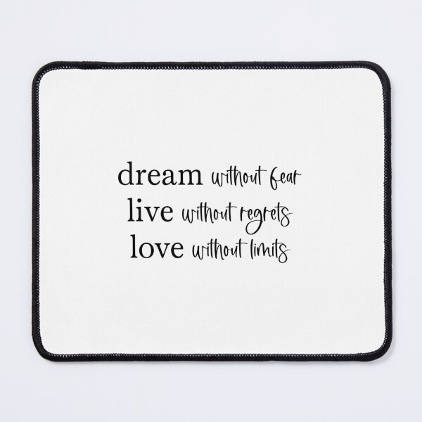 Item preview, Dream Without Fear designed and sold by Jordan Blackstone.
