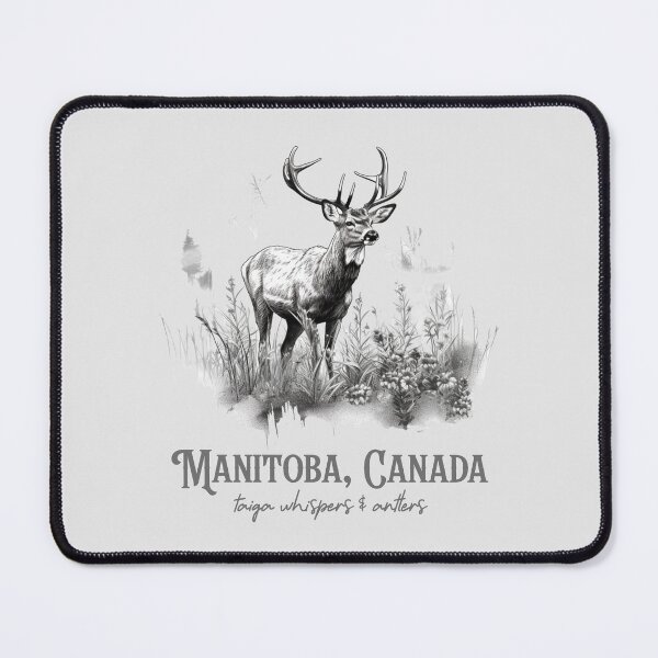 Item preview, WHISPERS OF THE TAIGA: HAND-DRAWN DEER ART FROM MANITOBA designed and sold by kcaandwu.