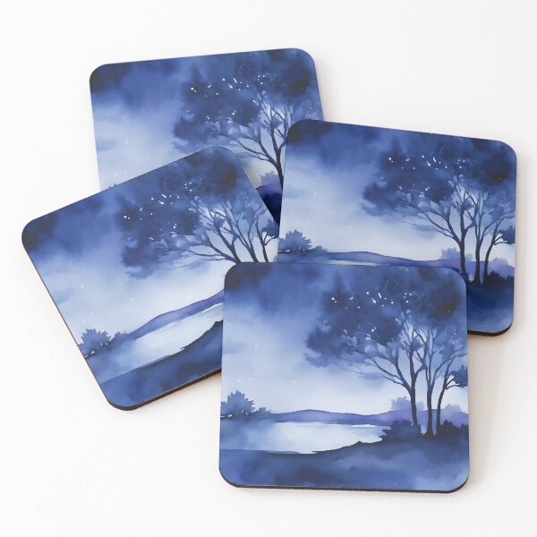 Item preview, Indigo Night Elegance designed and sold by colorvisionart.