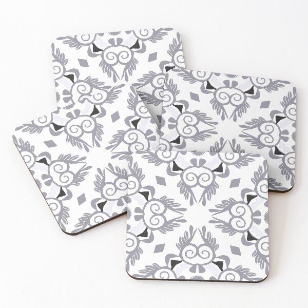 Item preview, Diamond Bohemian Silver Doodle designed and sold by Ldydesign.