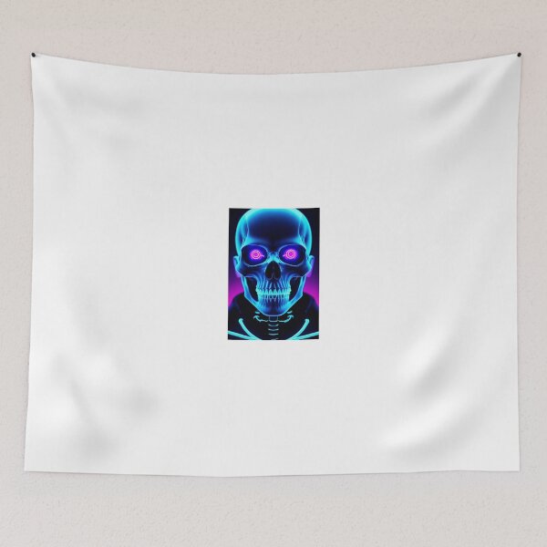 Item preview, neon skeleton designed and sold by Wxjtecki.