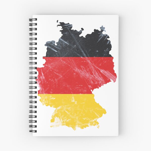 Item preview, map of Germany in the colors of the German flag designed and sold by Anastasiia Lang.
