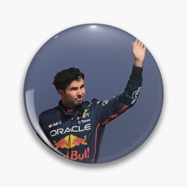 Item preview, Sergio Checo F1 Driver Waving to fans F1 Team Max Teammate designed and sold by FormulaGTee1.