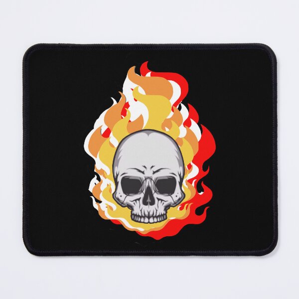 Item preview, Skull on fire designed and sold by leong732.