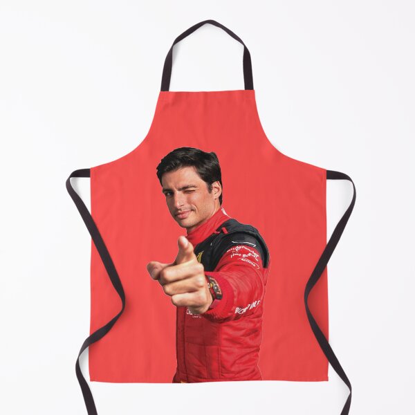 Item preview, Carlos Sainz Winking and Pointing Scuderia F1 Driver Charles Leclerc Teammate designed and sold by FormulaGTee1.