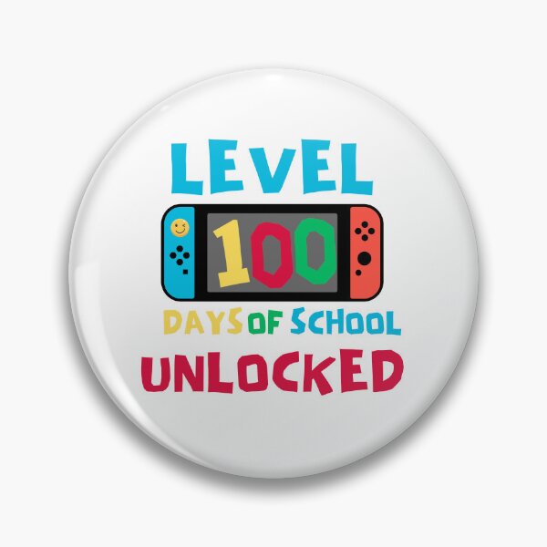 Item preview,  Level 100 Days Of School Unlocked , Level 100 Days of School Completed , Happy 100 Days of School , 100 Days Video Game , 100 Days Gamer Boys designed and sold by Creativedsigna.