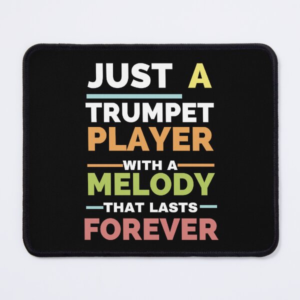 Item preview, Just a trumpet player with a melody that lasts forever designed and sold by greenbluearts.