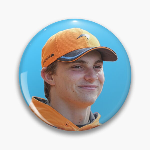 Item preview, Oscar Piastri F1 Driver in McLarenF1 Clothes Smile Norris Teammate designed and sold by FormulaGTee1.