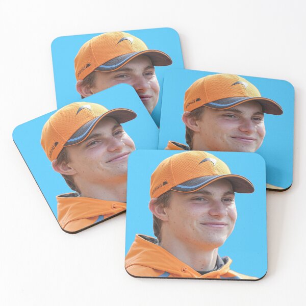 Item preview, Oscar Piastri F1 Driver in McLarenF1 Clothes Smile Norris Teammate designed and sold by FormulaGTee1.