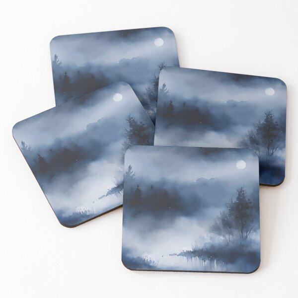 Item preview, Night Fog Tranquility designed and sold by colorvisionart.