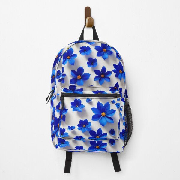 Item preview, Blue Flower Pattern designed and sold by Bunmigraphics .